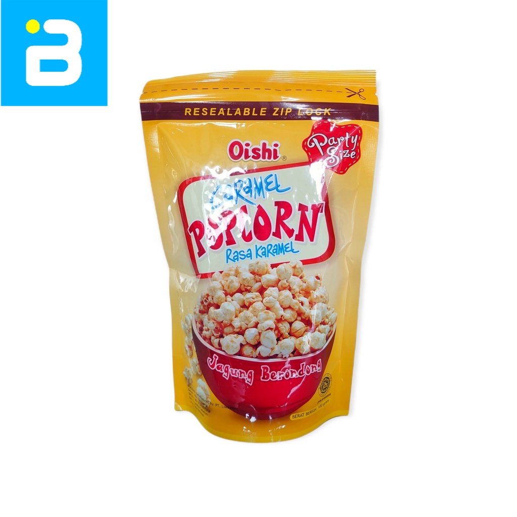 Jual Oishi Popcorn Rasa Karamel 100 G | Shopee Indonesia