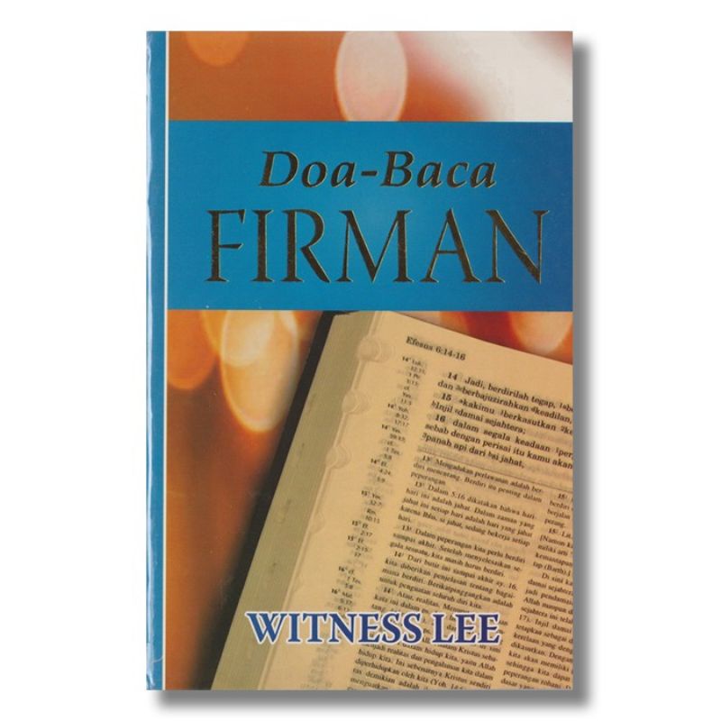 Jual YASPERIN Doa-Baca Firman Witness Lee | Shopee Indonesia