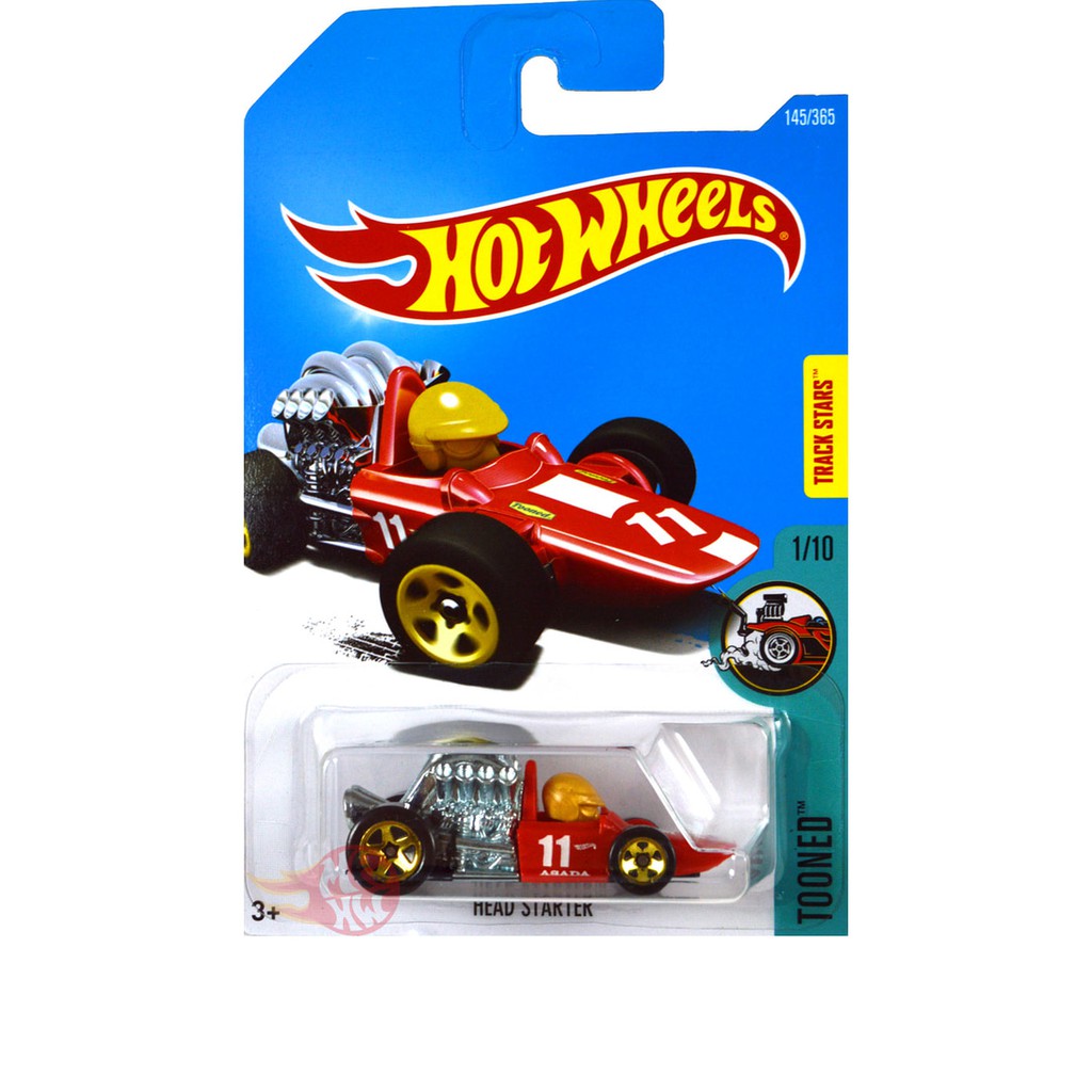 Jual Head Starter MERAH / RED TOONED Track Stars - Hot Wheels HW ...
