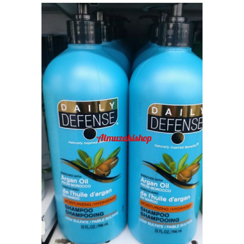 Jual daily defense shampoo argan Oil 946ml Shopee Indonesia