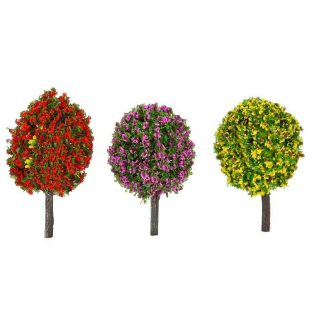 Jual Miniature pohon BALL TREE bahan maket arsitek diorama hiasan taman ...