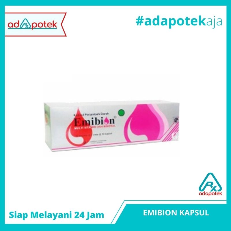 Jual EMIBION BOX 100 KAPSUL | Shopee Indonesia