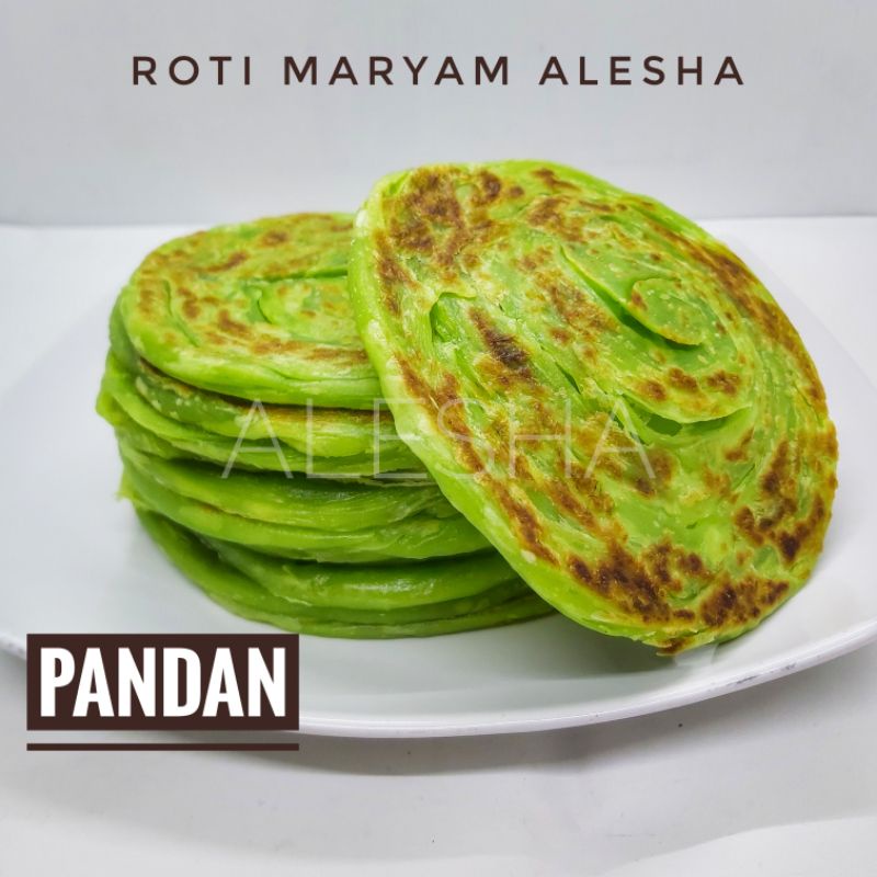 Jual ROTI MARYAM PANDAN GULA / MARYAM FROZEN / CANAI PANDAN | Shopee ...