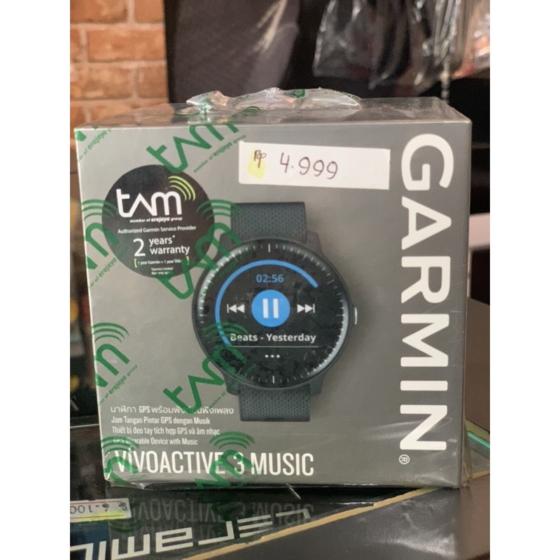 Jual garmin vivoactive 3 on sale music