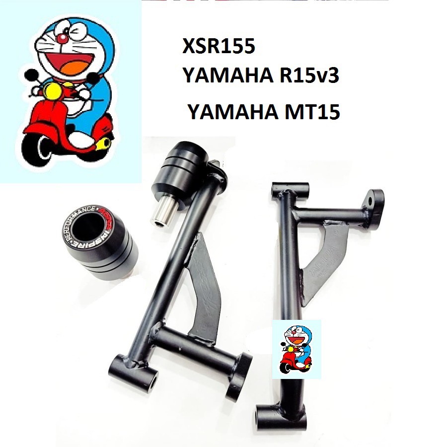 Jual Frame slider agna MT15 R15 v3 XSR155 pelindung crash body slider