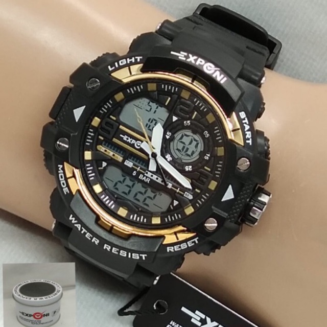 Jam tangan store exponi waterproof