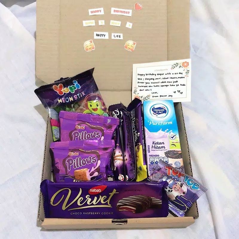 Jual snack box murah dan cantik Shopee Indonesia