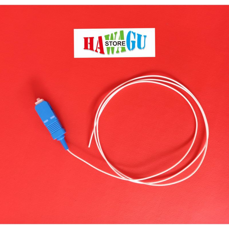 Jual Kabel Pigtail SC UPC Biru Kabel Fiber Optik BUKAN Patch Cord SOC ...