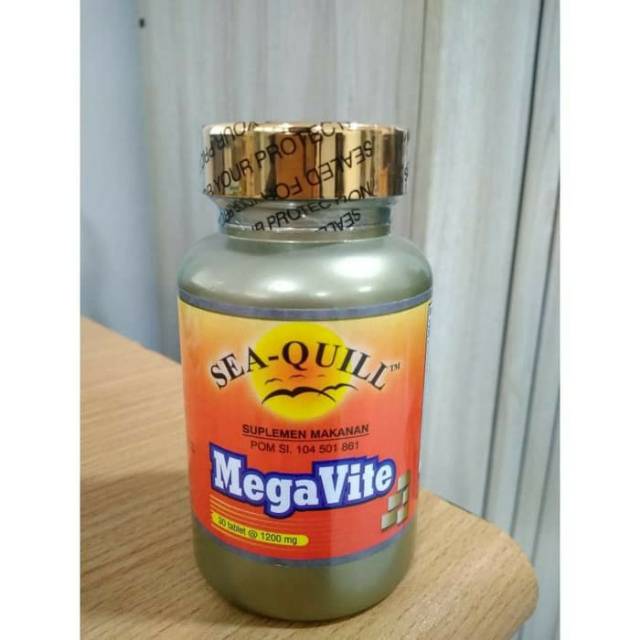Jual Sea-Quill MegaVite - 30 Tablet (ORIGINAL BPOM) | Shopee Indonesia