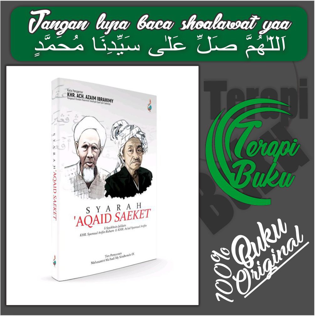 Jual Buku Syarah Aqaid Saeket - Mahasantri Mahad Aly SItubondo Ori ...