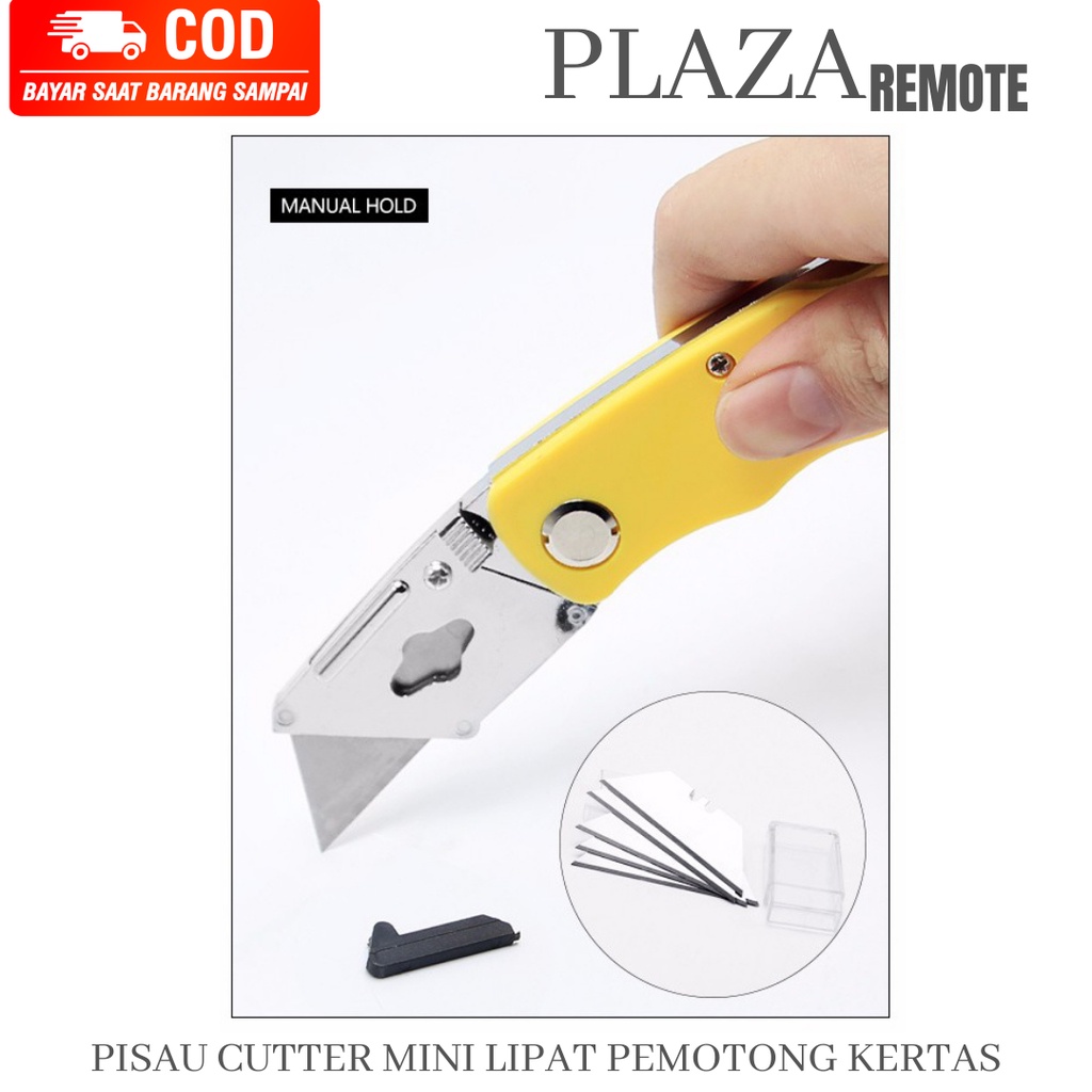 Jual PISAU POTONG GYPSUM GRC VINYL VYNIL FOLDING KNIFE Kertas Kardus ...
