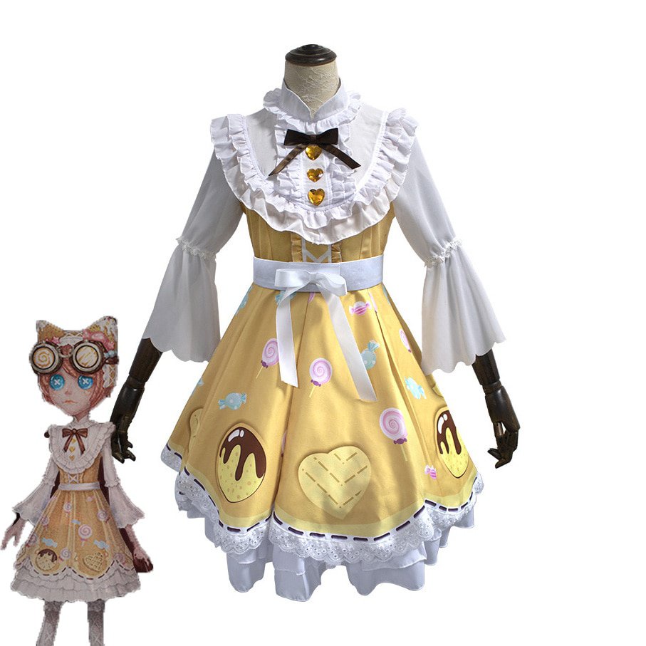 Identity V Cosplay Costume Mechanic Candy Girl Costume Cosplay