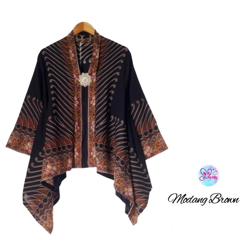 Jual PREMIUM Blus Kartini Modang Batik Katun Lawas Motif Parang Polos 3 ...