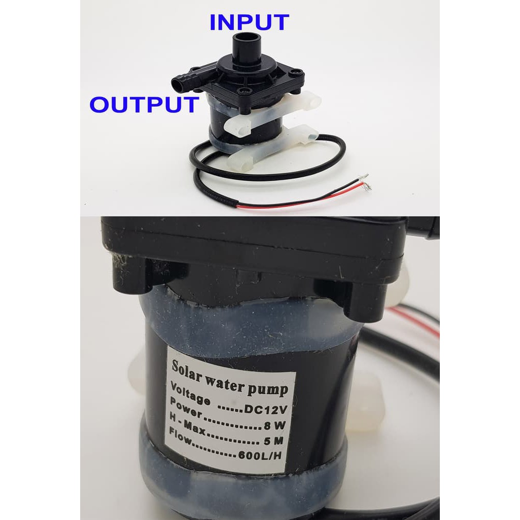 Jual Solar Mini Submersible Water Pump Air Cooler 12V DC pompa air ...