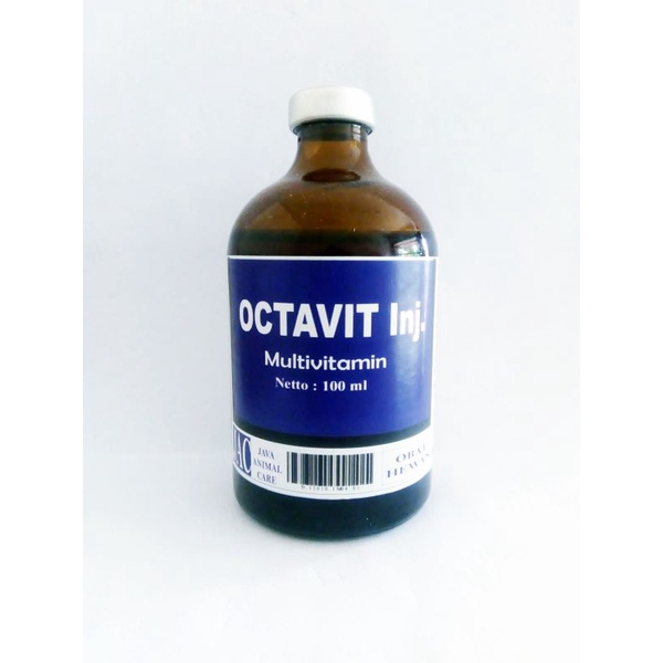 Jual octavit inj meningkatkan pola makan dan mutivitamin hewan | Shopee ...