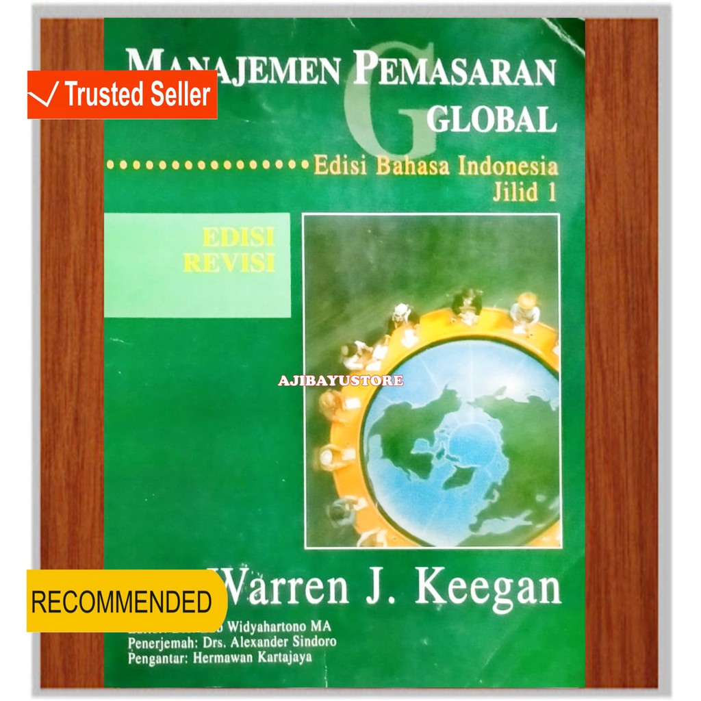 Jual BUKU MANAJEMEN PEMASARAN GLOBAL JILID 1 EDISI REVISI BAHASA ...