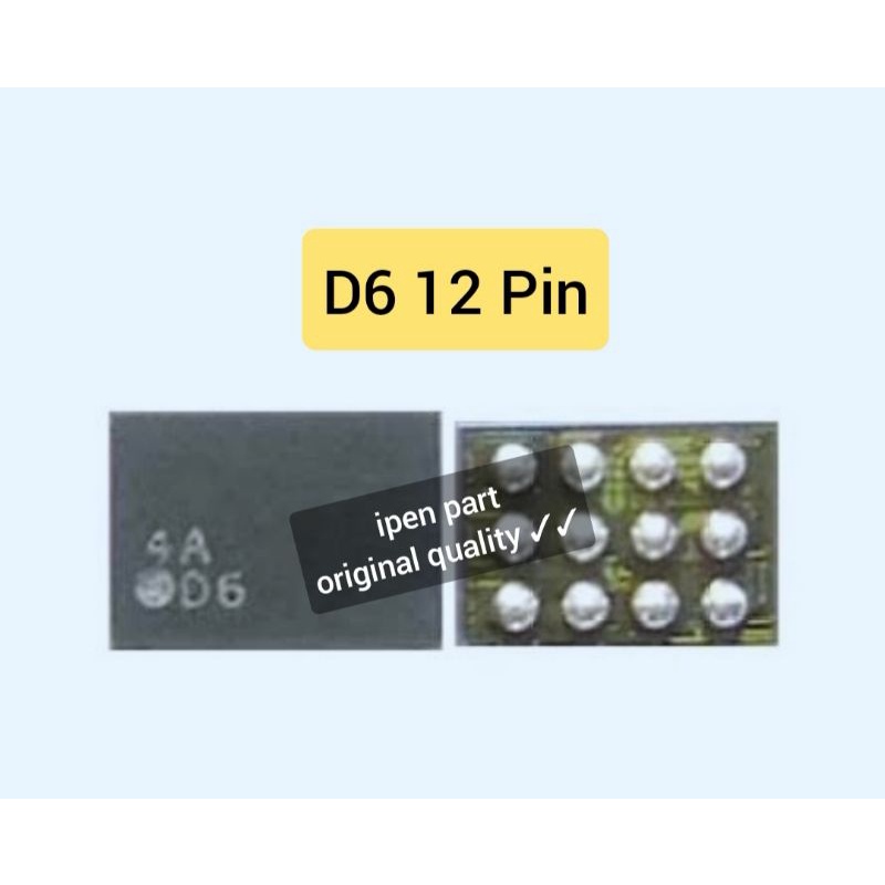 Jual IC lampu D6 12 Pin Original New Tested Display Light TFP | Shopee ...