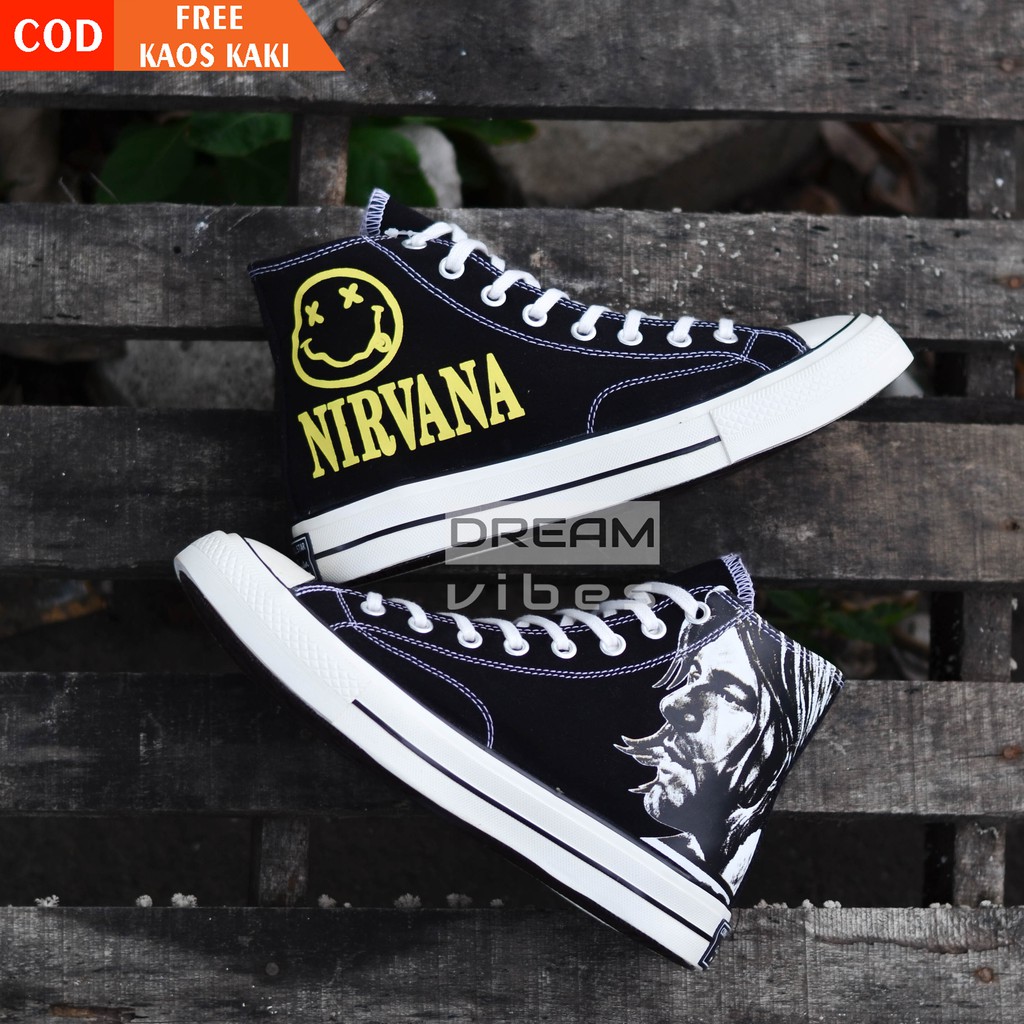 Converse x cheap kurt cobain