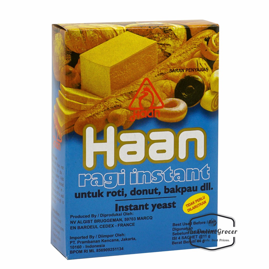 Jual Haan Ragi Instant Sachets 4x11gr | Shopee Indonesia