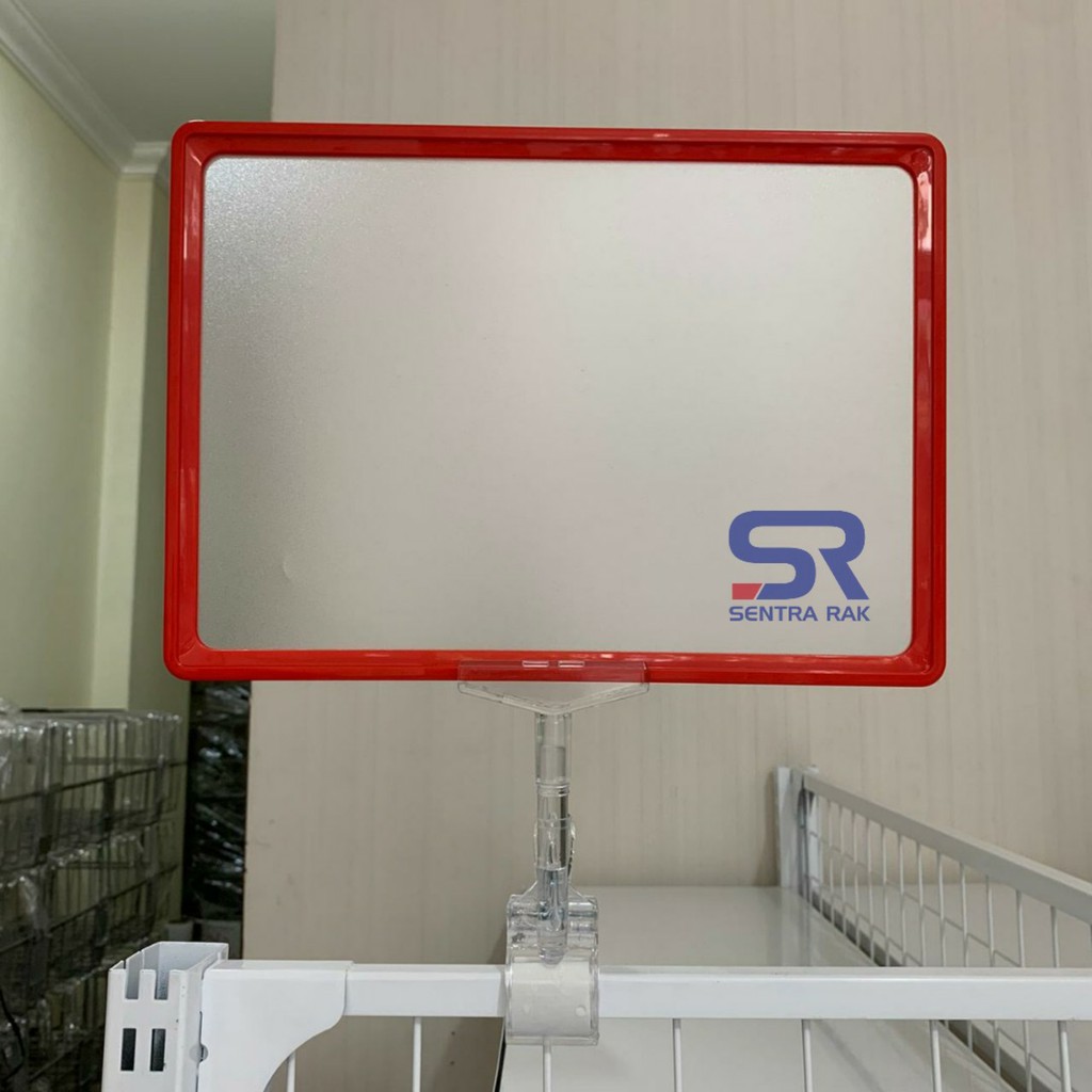 Jual Pop Up Frame Promo ukuran A4 dan Jepitan Jumbo / Price Tag Frame ...