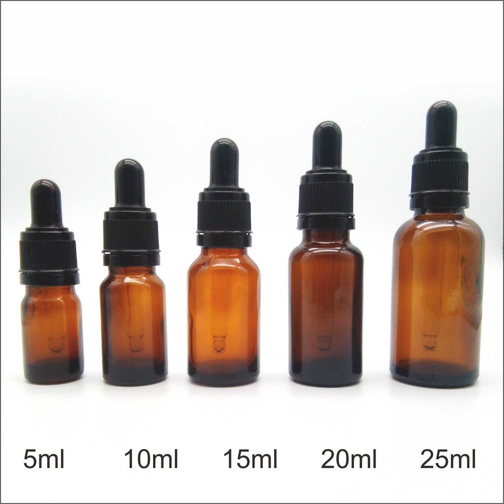 Jual BOTOL PIPET KACA 10ml COKLAT TEBAL RING SEGEL | Shopee Indonesia