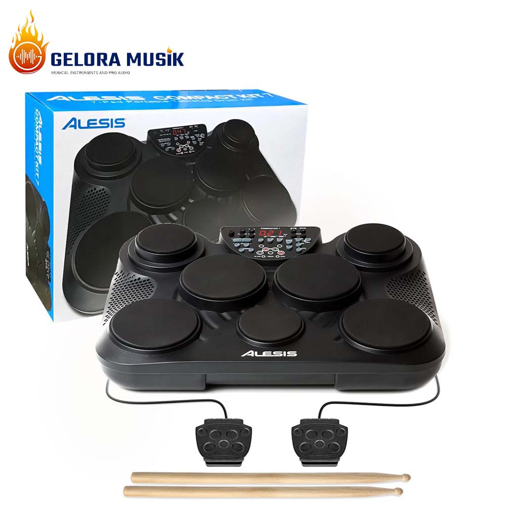 Jual Drum Elektrik Alesis Compact Kit 7 Tabletop 7 PAD Shopee