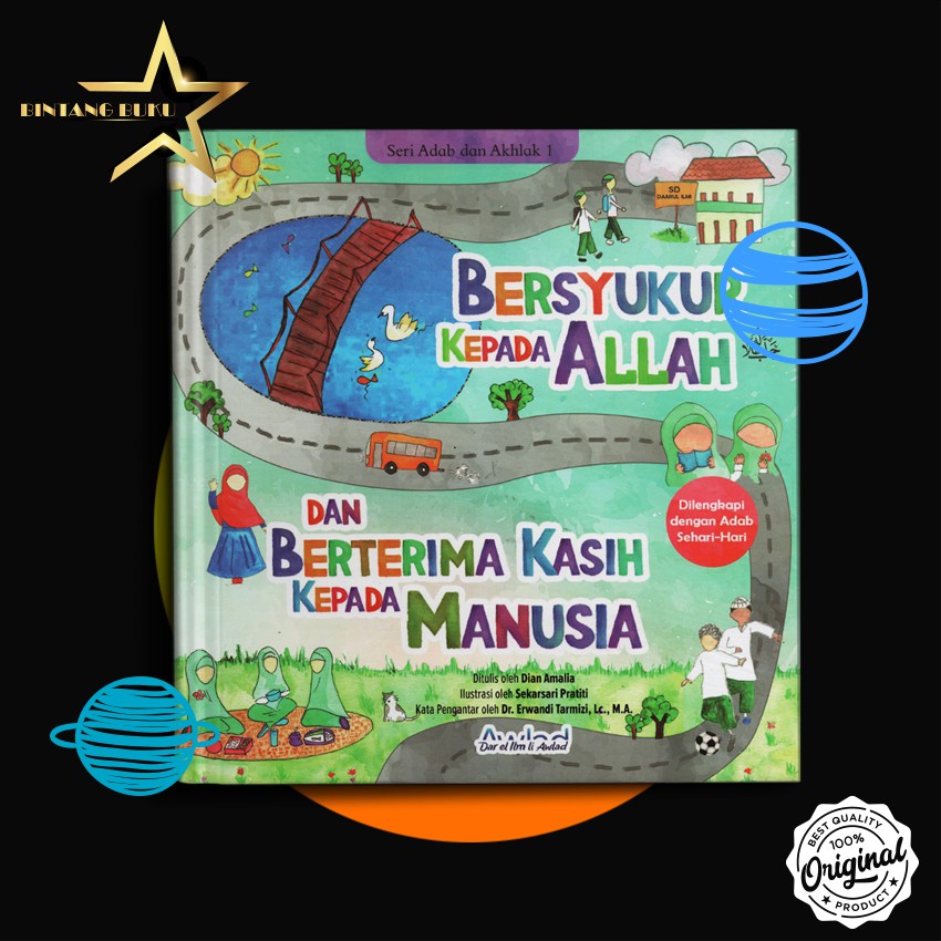 Jual BUKU ANAK ISLAMI BERSYUKUR KEPADA ALLAH DAN BERTERIMA KASIH KEPADA 
