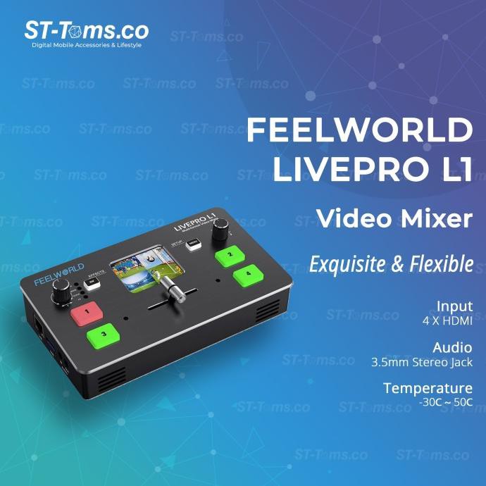 Jual Murah | Laris | Feelworld Livepro L1 / Live Pro Multi-Format Video ...