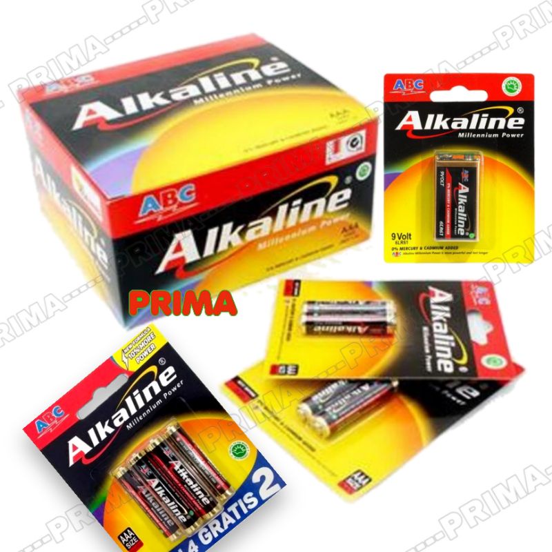 Jual Baterai Abc Alkaline Ukuran Aa Aaa Kotak Shopee Indonesia