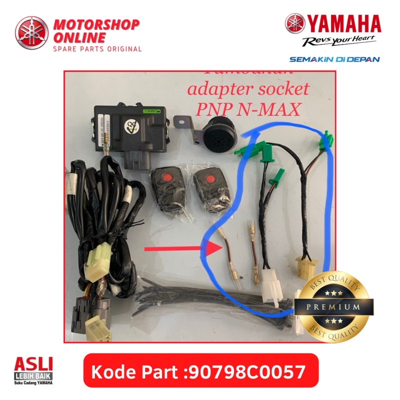 Jual Alarm Motor Original Yamaha Moto Finder Immobilizer Mio M3 Ego