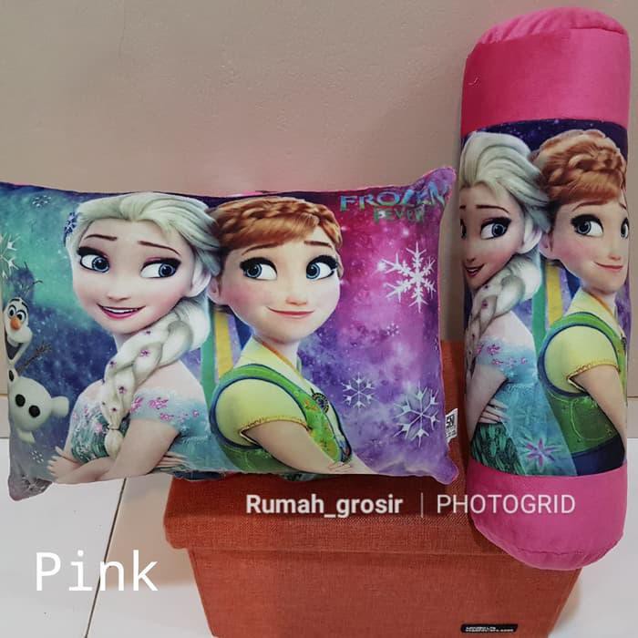 Jual Paket Bantal Guling Frozen Elsa Anna | Shopee Indonesia