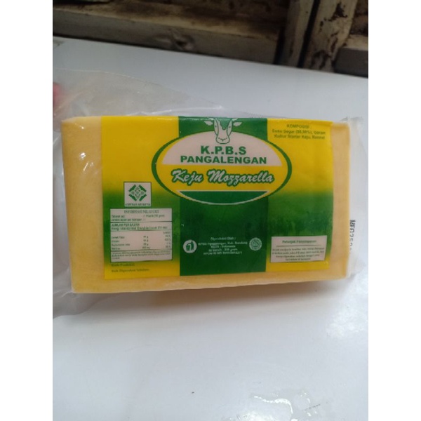 Jual Bisa Cod Keju Mozzarella Kpbs 250gr Halal Mui Shopee Indonesia