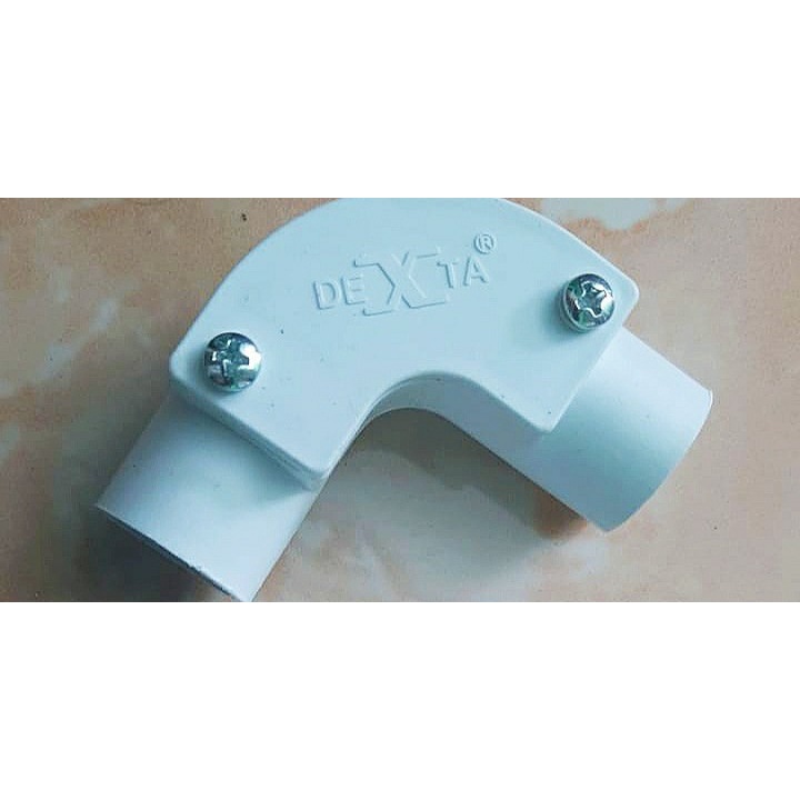 Jual Knee L Bow Elbow Sambungan Pipa Listrik Conduit 20mm DEXTA DX-111 ...