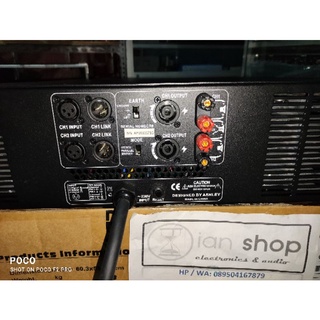 Jual Power Amplifier Ashley PA1600+ PA 1600 plus Original Kelas GB