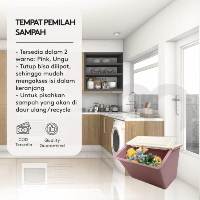 Jual Tempat Pemilah Sampah Penutup | Shopee Indonesia