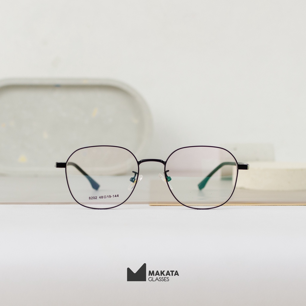 Jual MakataGlasses - Kacamata Frame Kotak Gemash Kekinian - SUMPANI 05 ...