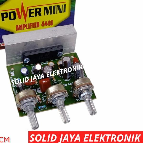Jual KIT POWER AMPLIFIER 12V LA4440 LA 4440 12 V VOLT DC AKI MONO POWER ...