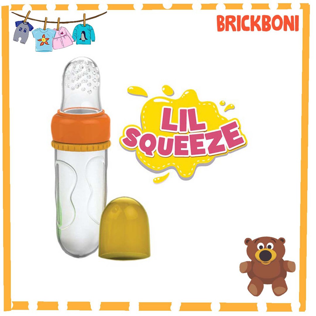 Jual Tempat Makan Hisap Buah Baby Safe Food Feeder Lil Squeeze JP030