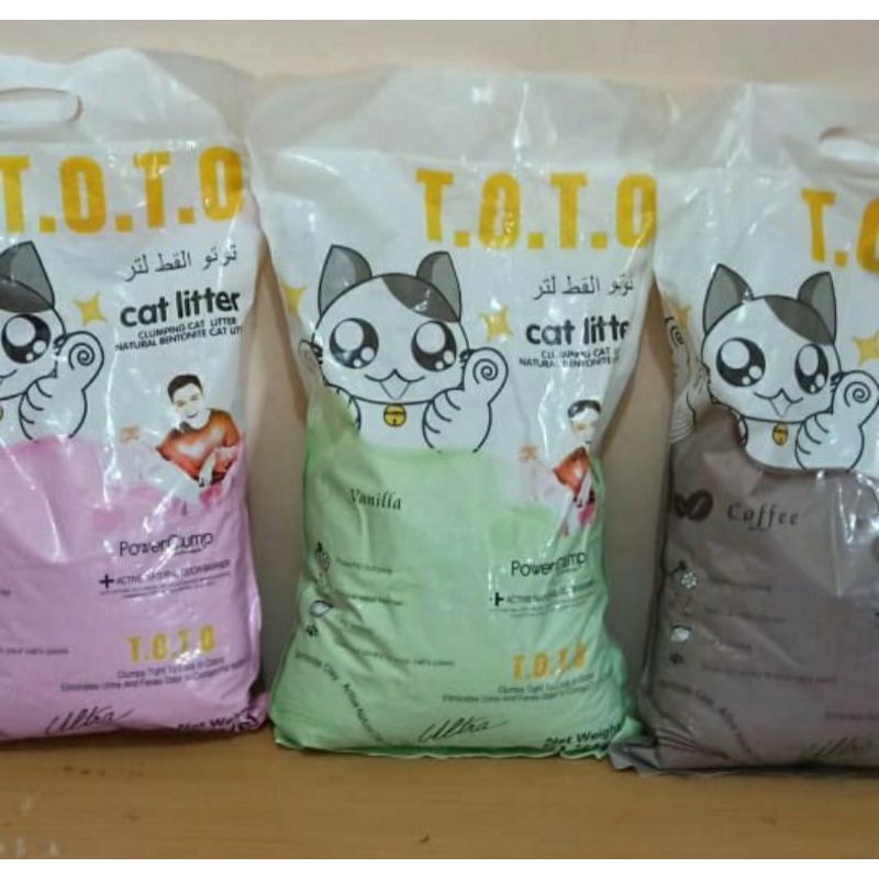 Jual Toto Cat Litter Pasir kucing 5 liter | Shopee Indonesia