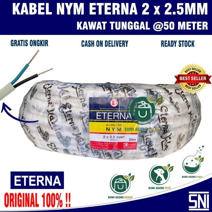 Jual Kabel Listrik Eterna Nym X Meter X M M Tunggal