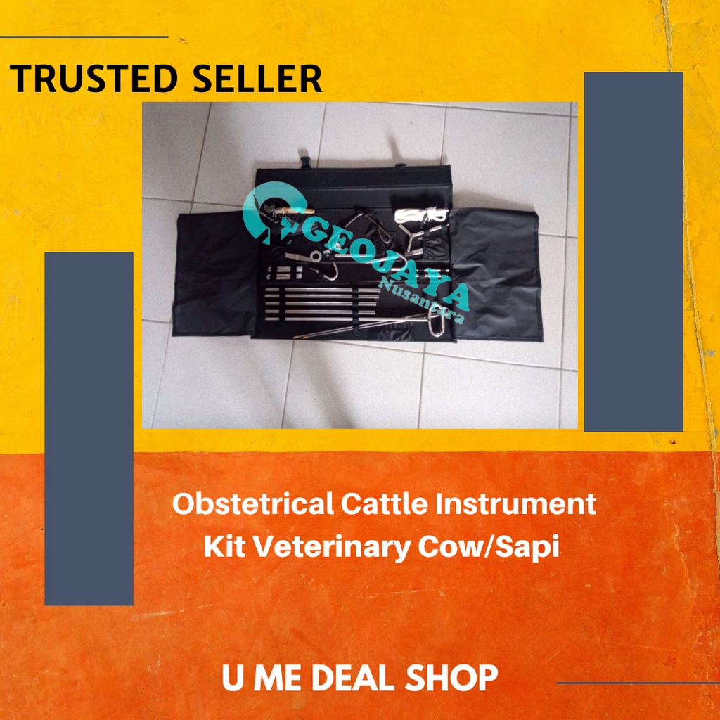Jual Obstetrical Cattle Instrument Kit Veterinary Cow/Sapi ( READY STOK ...