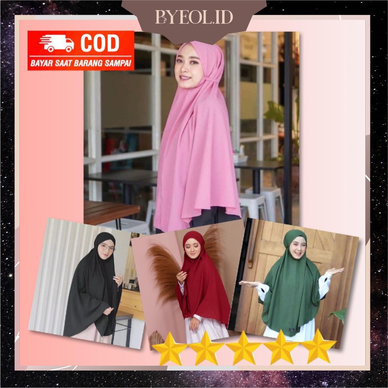 Jual (BYEOL.ID) BYEOL-J004 Hijab Instant Mariyam Muslimah Dewasa Jumbo ...