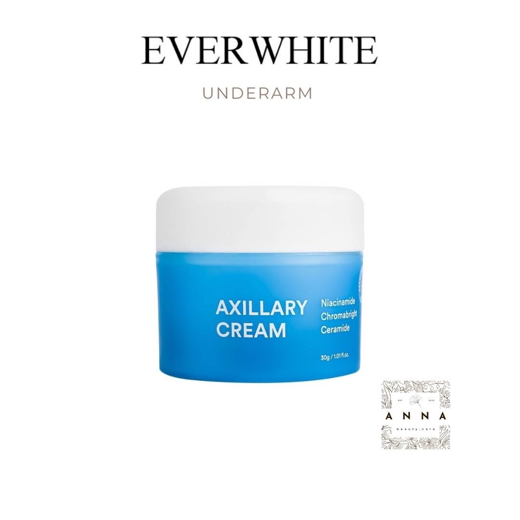Jual EVERWHITE UNDERARM - Axillary Cream 15GR 30GR DEODORANT | Shopee ...
