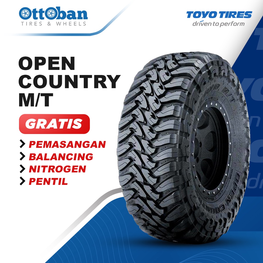 Jual Ban Mobil Toyo Tires Open Country M/T 33X12.50 R15 108P Shopee