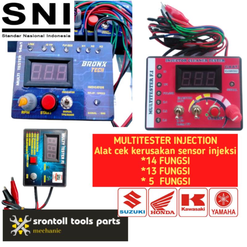 Jual Original Multitester Digital Fi Alat Cek Kerusakan Sensor Injeksi