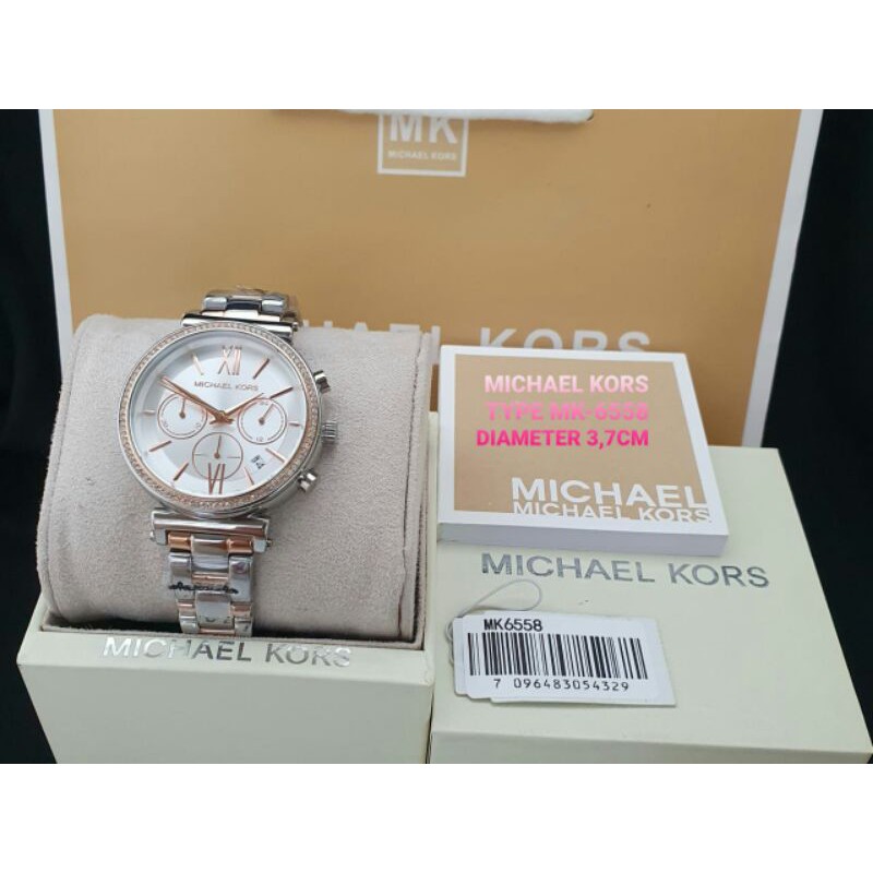 Jual Jam Tangan Wanita Michael Kors Mk 6558 Shopee Indonesia