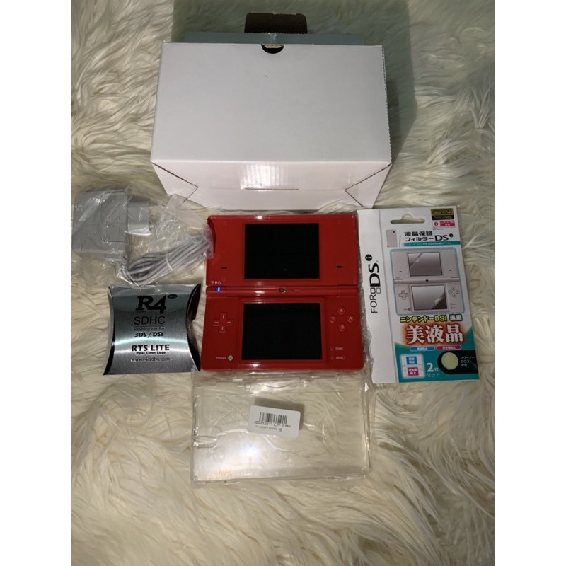 Jual Nintendo Dsi/Ndsi merah micro sd+R4 fullgame free case dan ...
