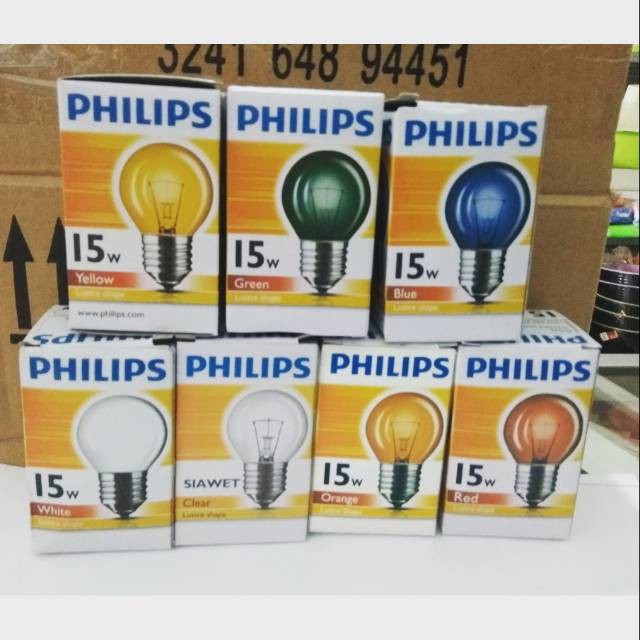 Jual Lampu Philips Siawet 15 Watt Red Merah Shopee Indonesia