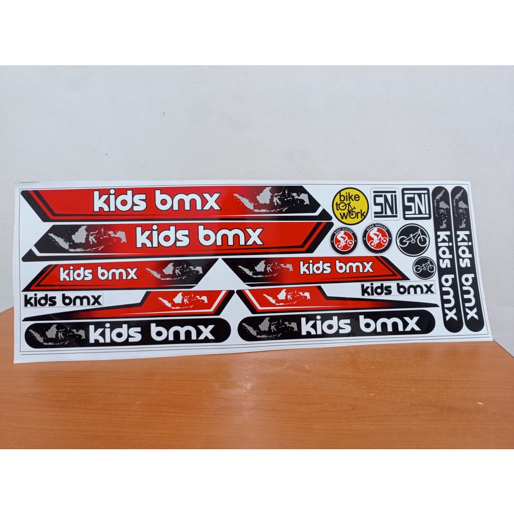 Jual Sticker Sepeda Decal Laux Printing | Shopee Indonesia