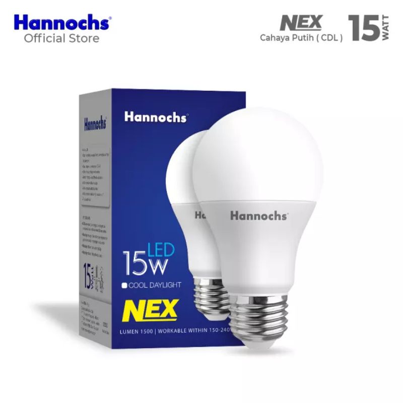 Jual Bohlam Led Hannochs Nex 15w, 15 Watt | Shopee Indonesia